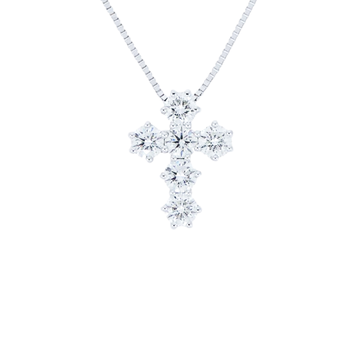 ST023133-1 (1)-2 Χρυσός Σταυρός & Αλυσίδα με Διαμάντια - Image 1