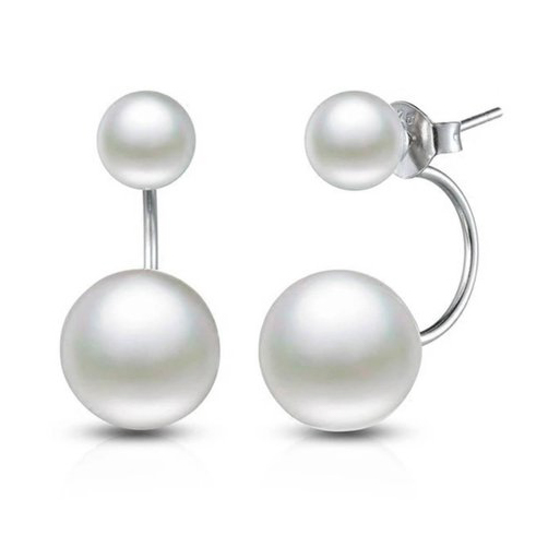 Gold & Freshwater Pearl Earrings