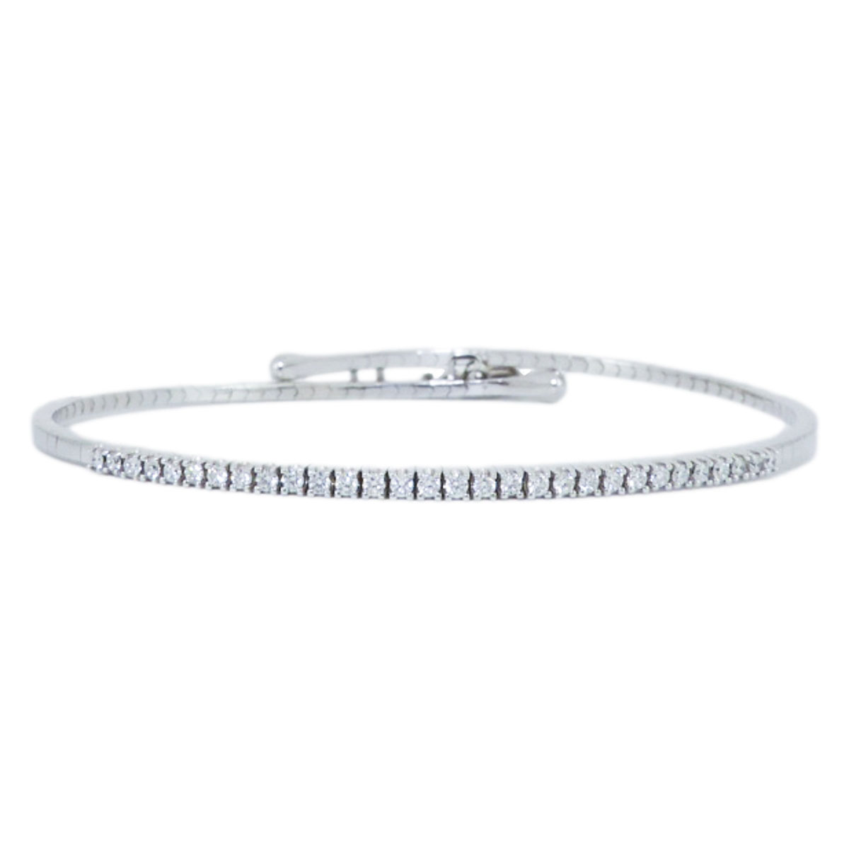 gold-bangle-diamonds_clipped_rev_1.1 Diamond Bracelet - Image 1