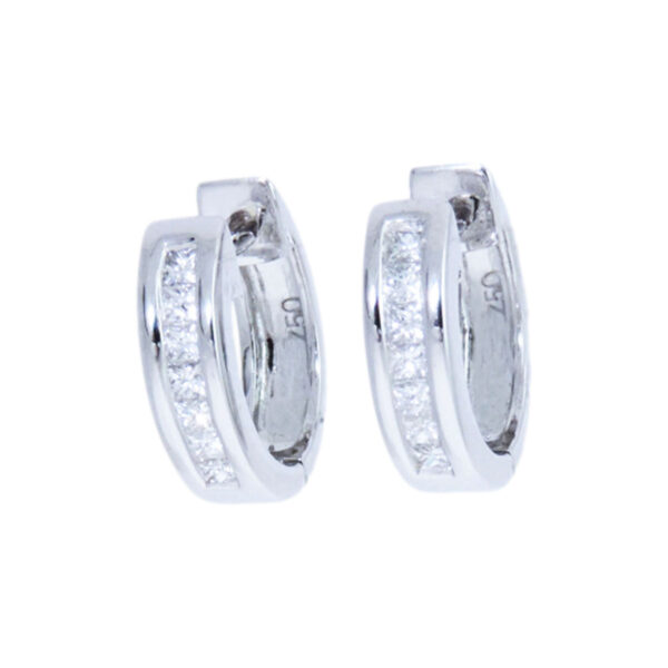 Gold & Diamond Huggies