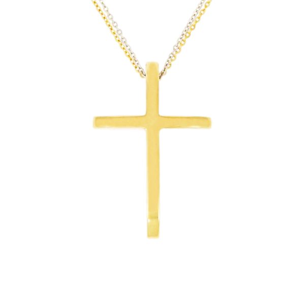 Gold Cross & Chain