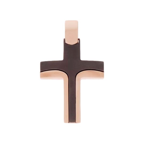 Δίχρωμος Χρυσός Σταυρός