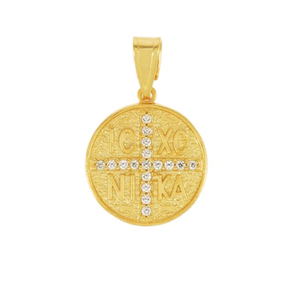 Χρυσό Κωνσταντινάτο με Ζιρκόν