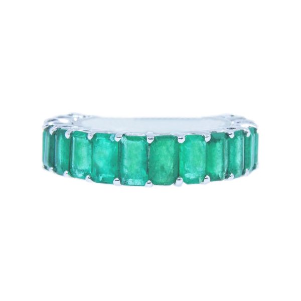 Gold & Emerald Eternity Ring