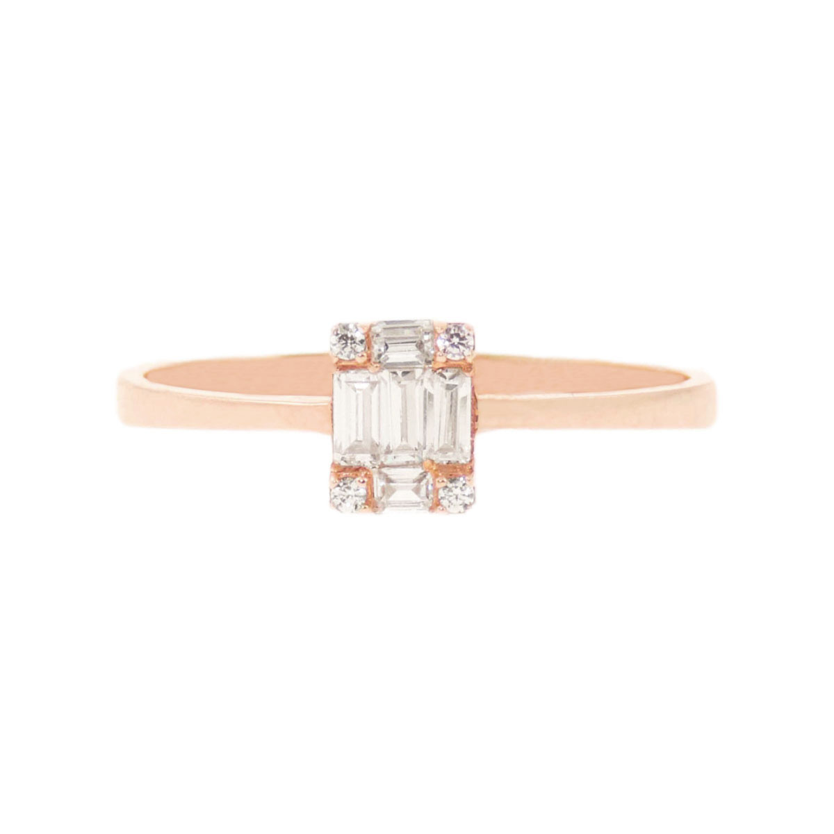 gold & cubic zirconia ring 5935-1_clipped_rev_1 Gold & Cubic Zirconia Ring - Image 1