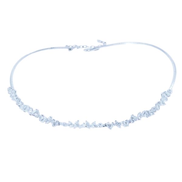 Χρυσό Κολιέ με Διαμάντια