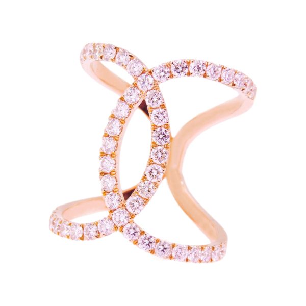 Gold & Diamond Statement Ring