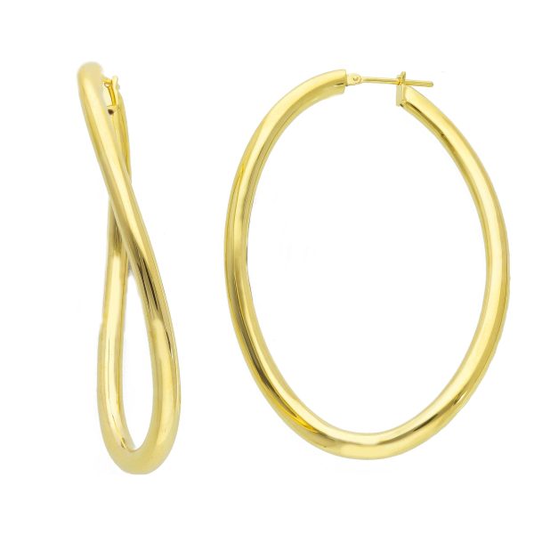 Χρυσά Σκουλαρίκια Κρίκοι