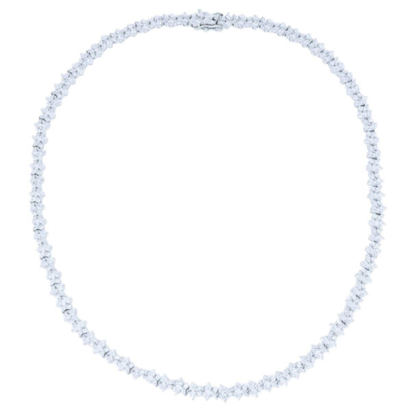 Ασημένιο Κολιέ με Ζιρκόν